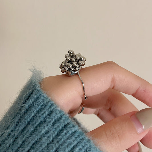 "Stellar Cluster" - Handcrafted Alloy Ring