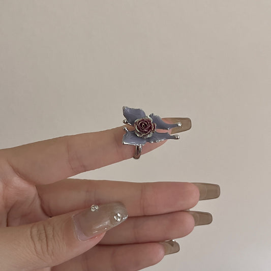 "Enchanted Petals" - Handcrafted Ring